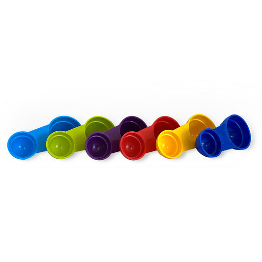 Colorful PLASTIC MEASURING SPOON Set -  Norway